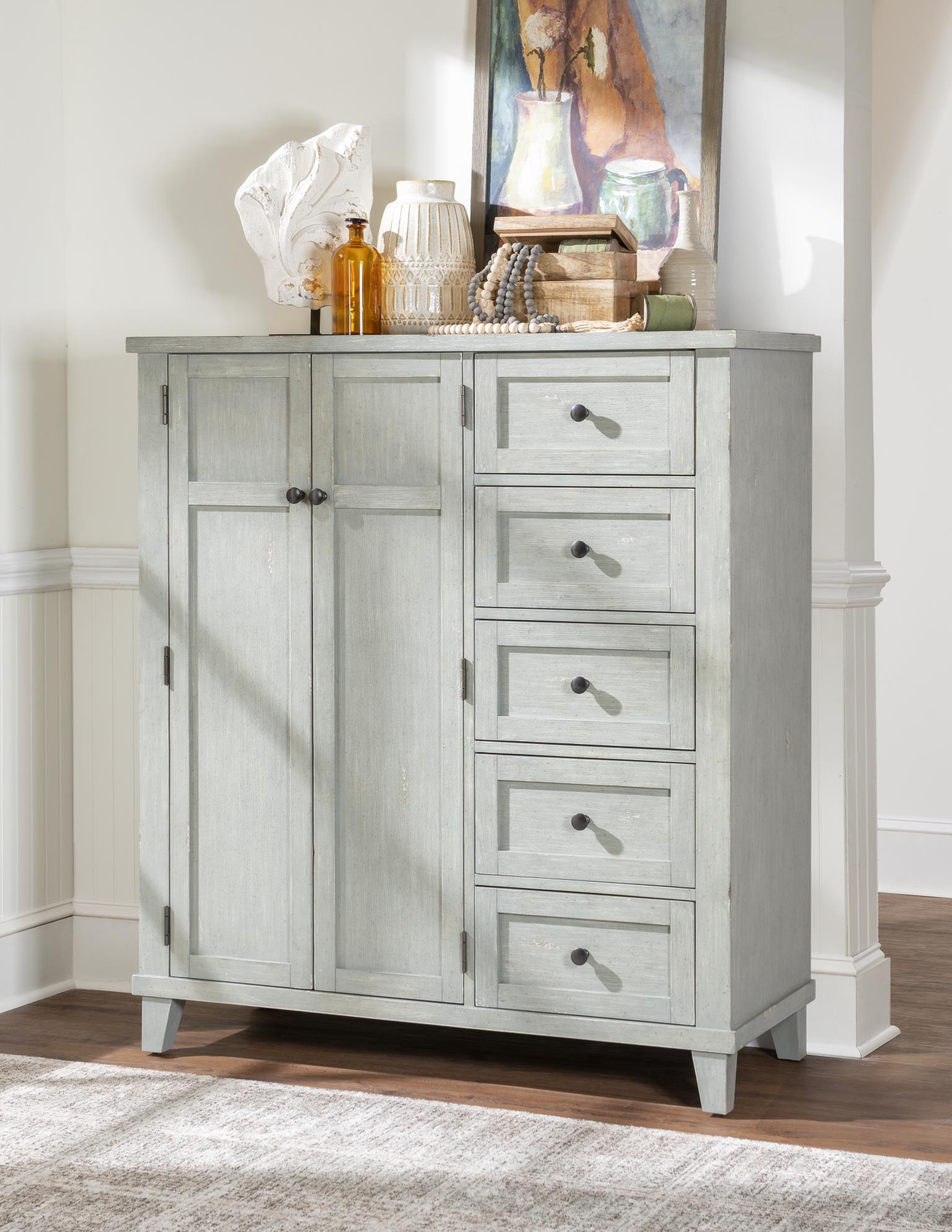 TY4423 XXX's and OOO's BR Door Drawer Chest TY44232400