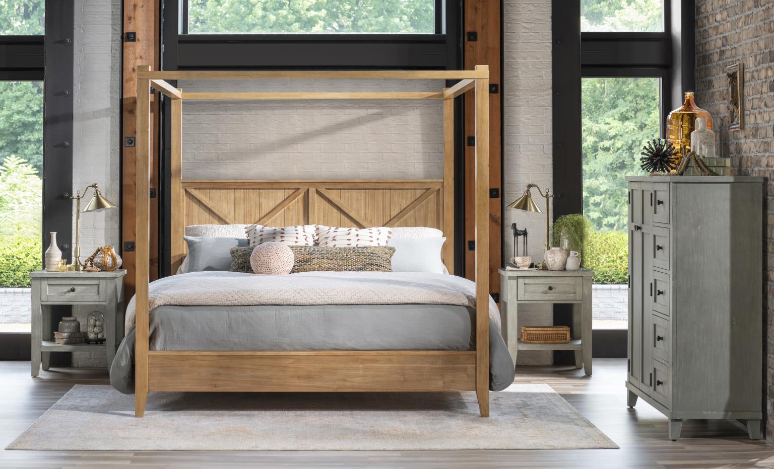 TY4423 XXX's and OOO's BR Open Nightstand TY44233101