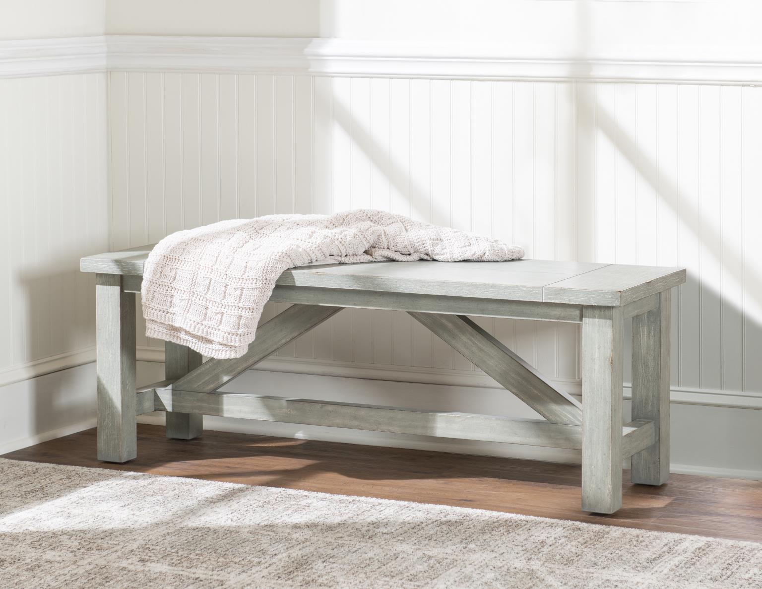 TY4423 XXX's and OOO's BR Wooden Bed Bench TY44234800