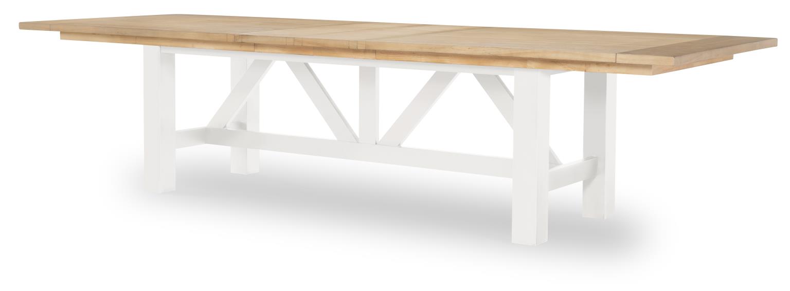 Trestle Dining Table Amber And Cotton TY4424-222 TY4424222