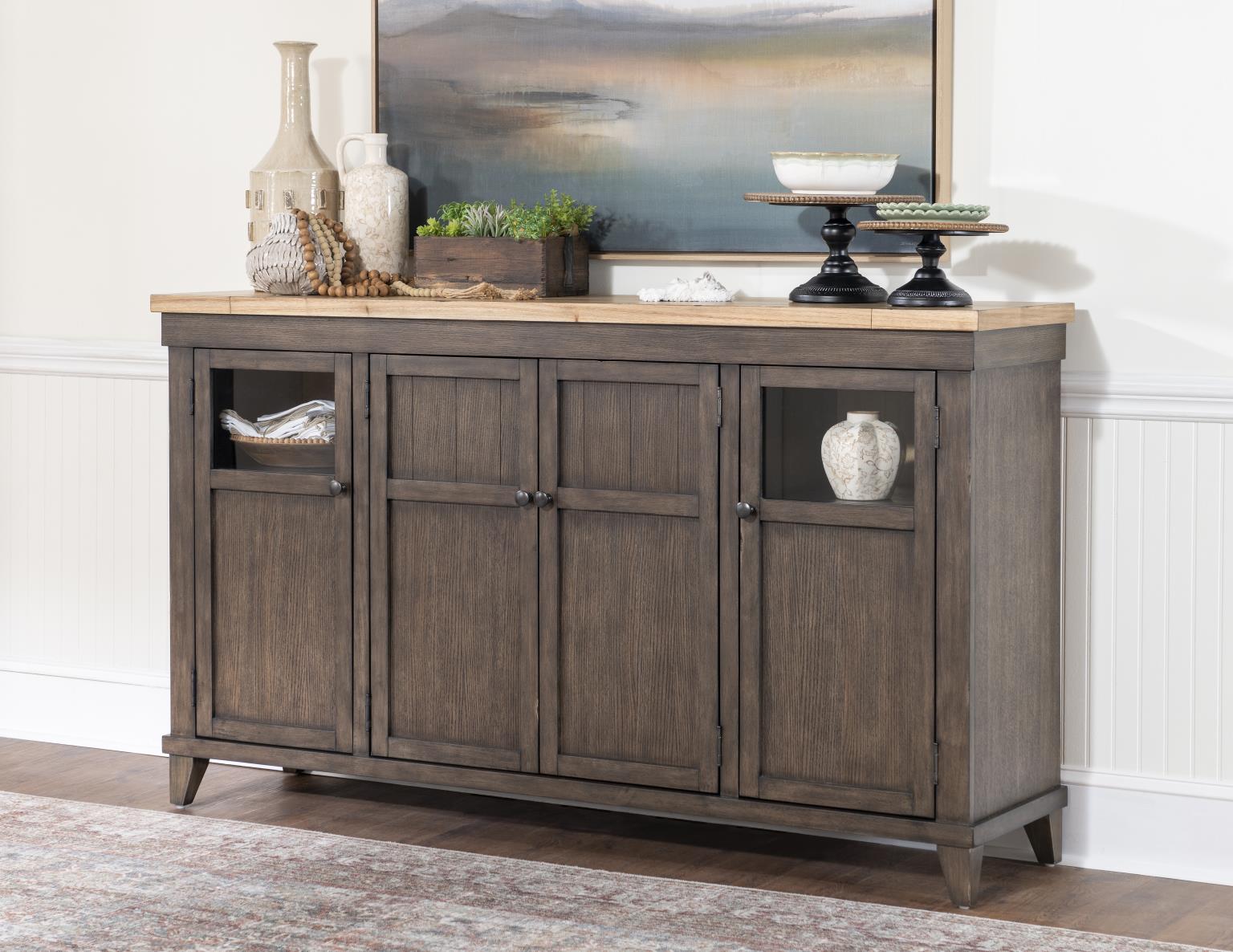 TY4425 XXX's and OOO's DR Credenza TY4425151