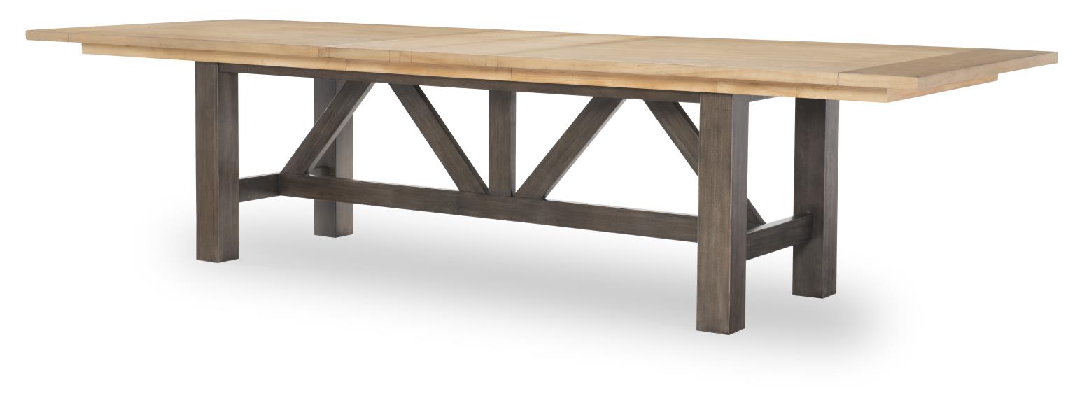 TY4425 XXX's and OOO's DR Trestle Dining Table TY4425222