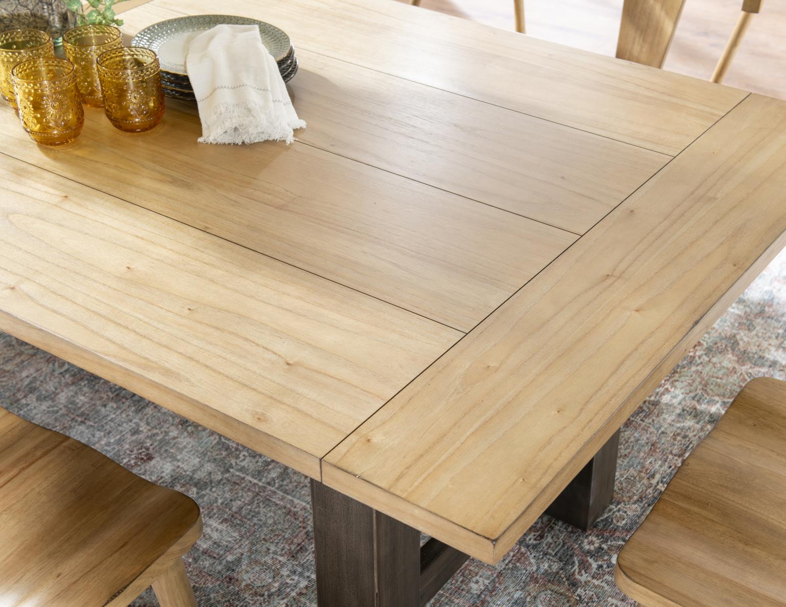 TY4425 XXX's and OOO's DR Trestle Dining Table TY4425222