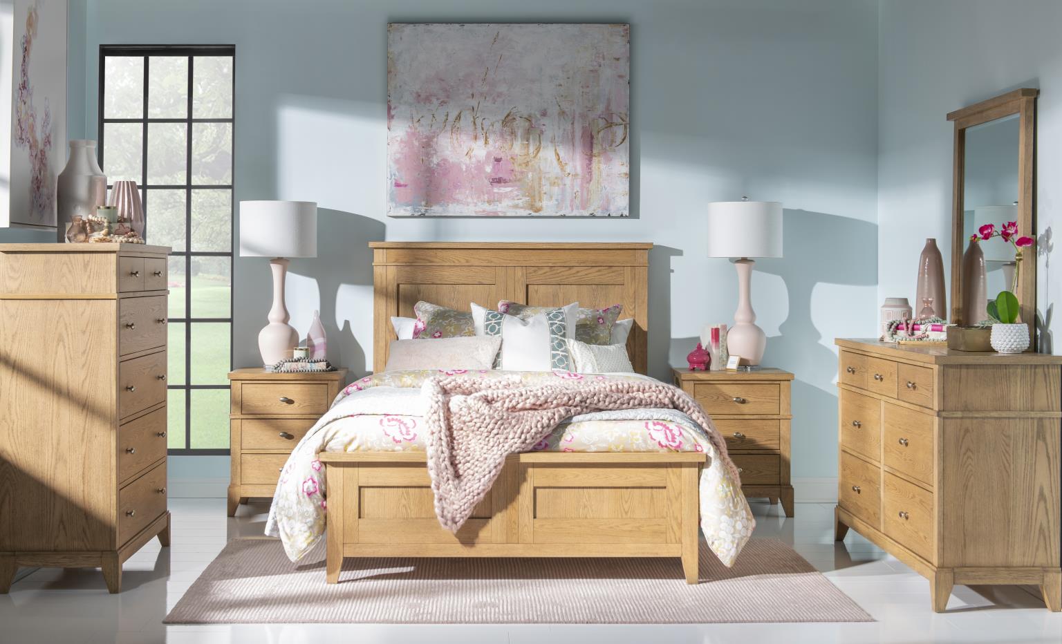 TY4950 Today's Traditions LK Drawer Chest Natural Hickory TY49502200