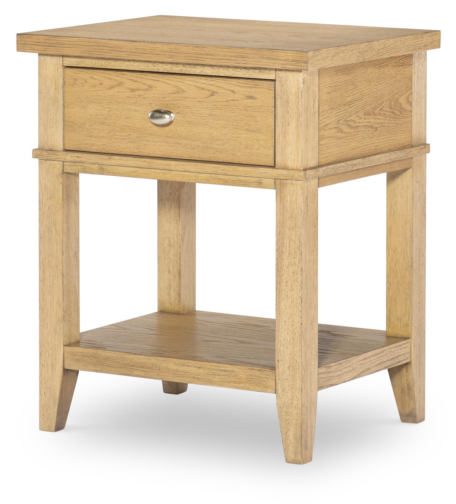 TY4950 Today's Traditions LK Open Ns 1 Drw Natural Hickory TY49503101