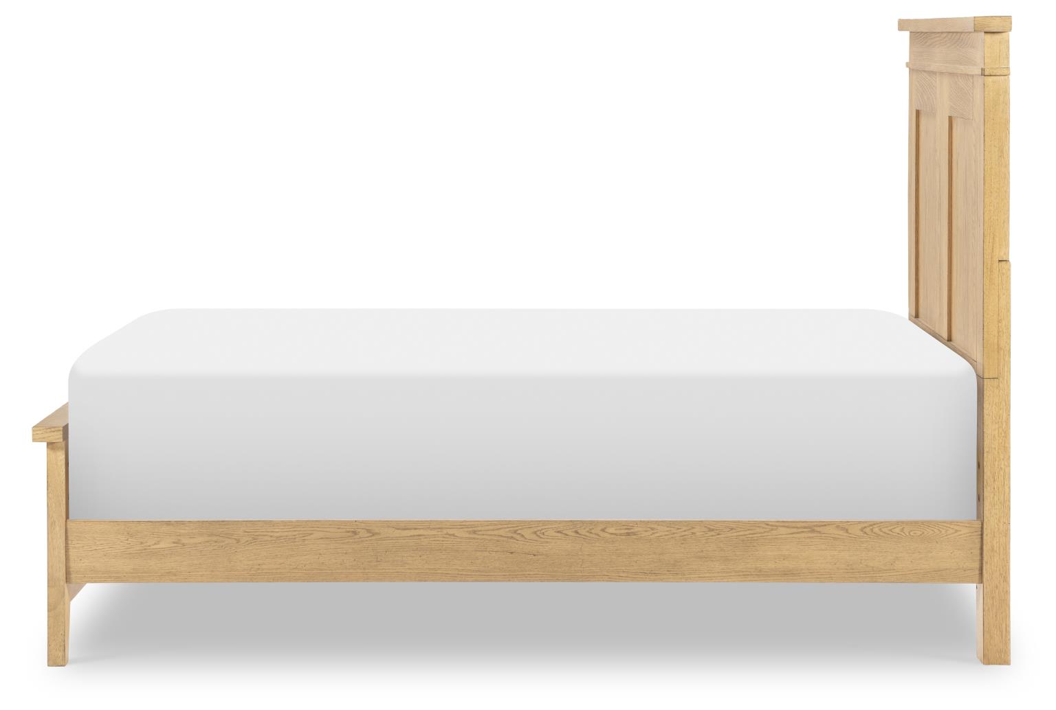 TY4950 Today's Traditions LK Complete Panel Bed Twin 3/3 Natural Hickory TY49504103K