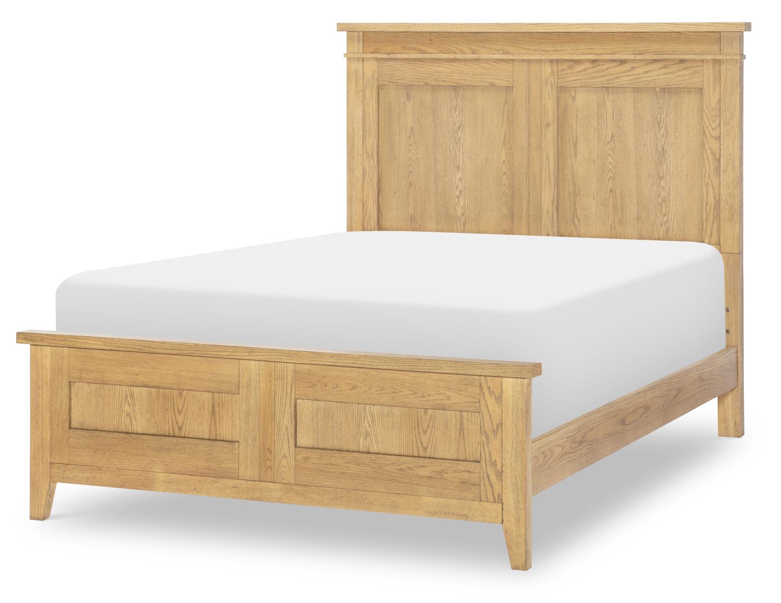 TY4950 Today's Traditions LK Complete Panel Bed Full 4/6 Natural Hickory TY49504104K