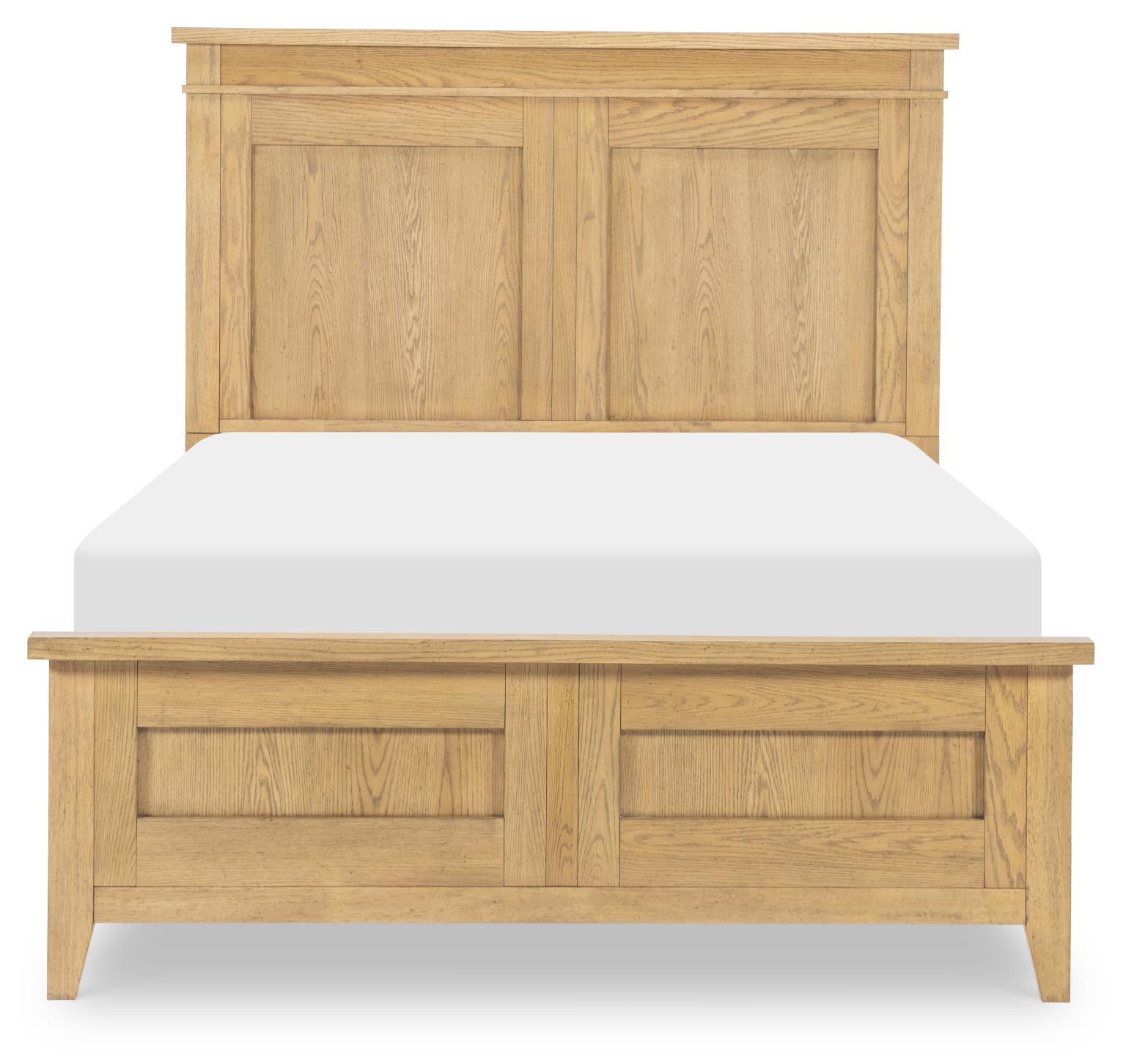 TY4950 Today's Traditions LK Complete Panel Bed Full 4/6 Natural Hickory TY49504104K