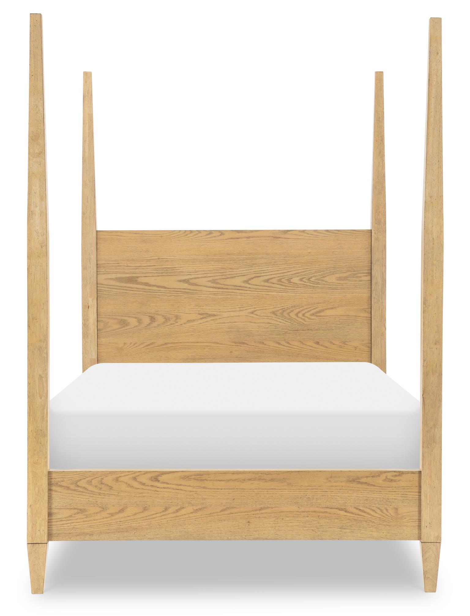 TY4950 Today's Traditions LK Complete Poster Bed Full 4/6 Natural Hickory TY49504204K