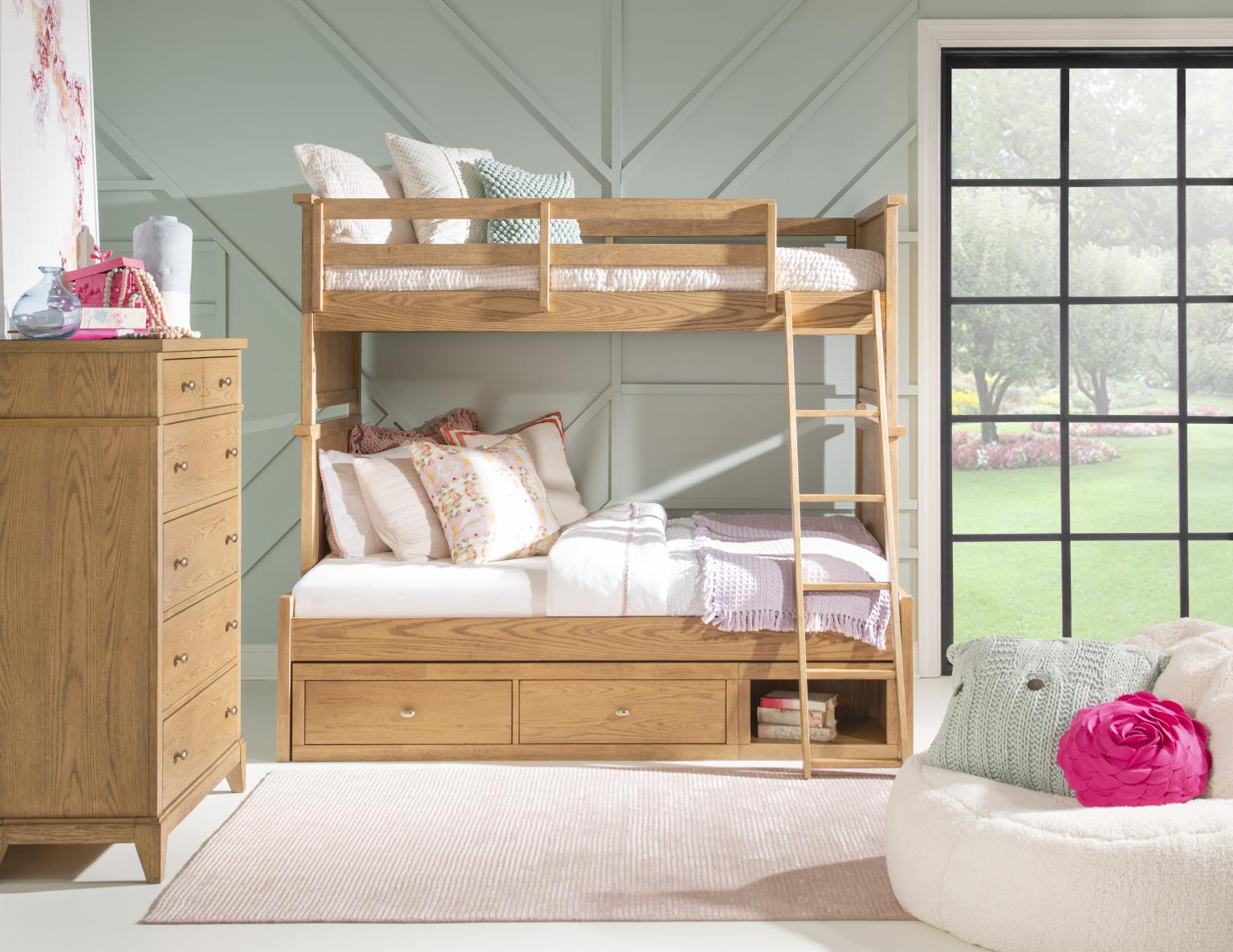 TY4950 Today's Traditions LK Underbed Storage Natural Hickory TY49509300