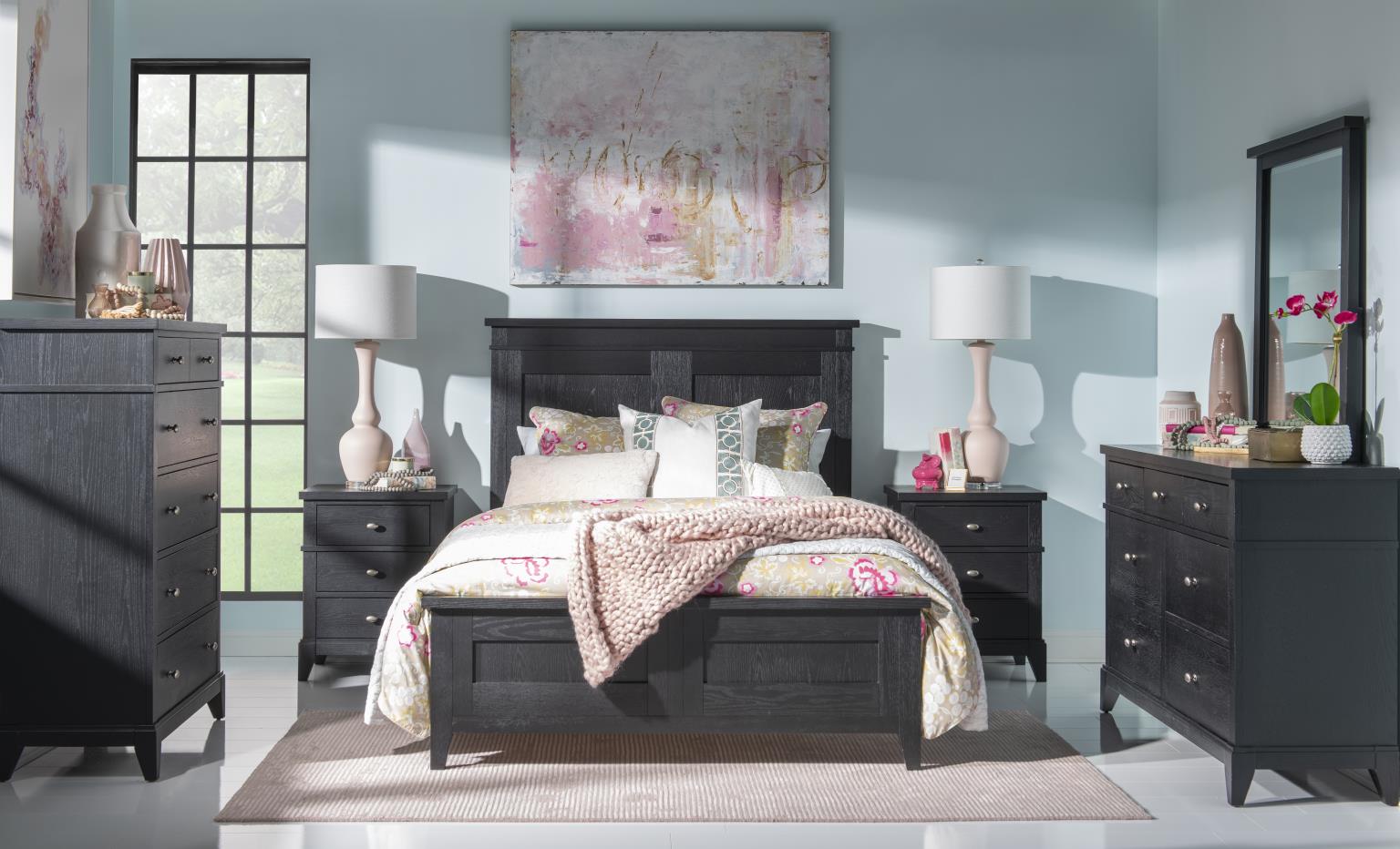 TY4951 Today's Traditions LK Complete Panel Bed Full 4/6 Blacksmith TY49514104K