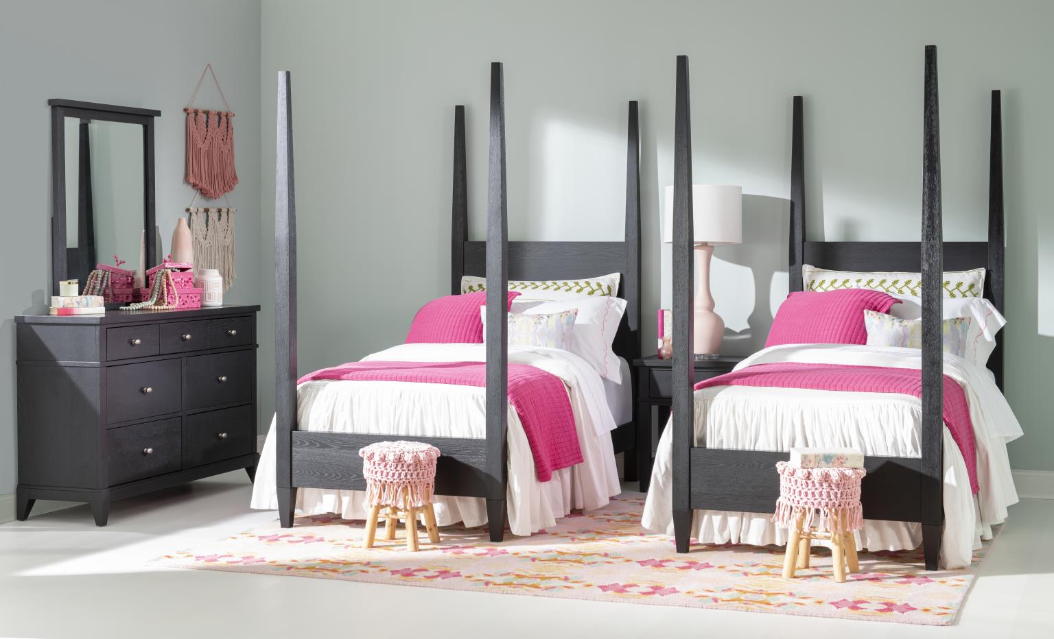 TY4951 Today's Traditions LK Complete Poster Bed Twin 3/3 Blacksmith TY49514203K