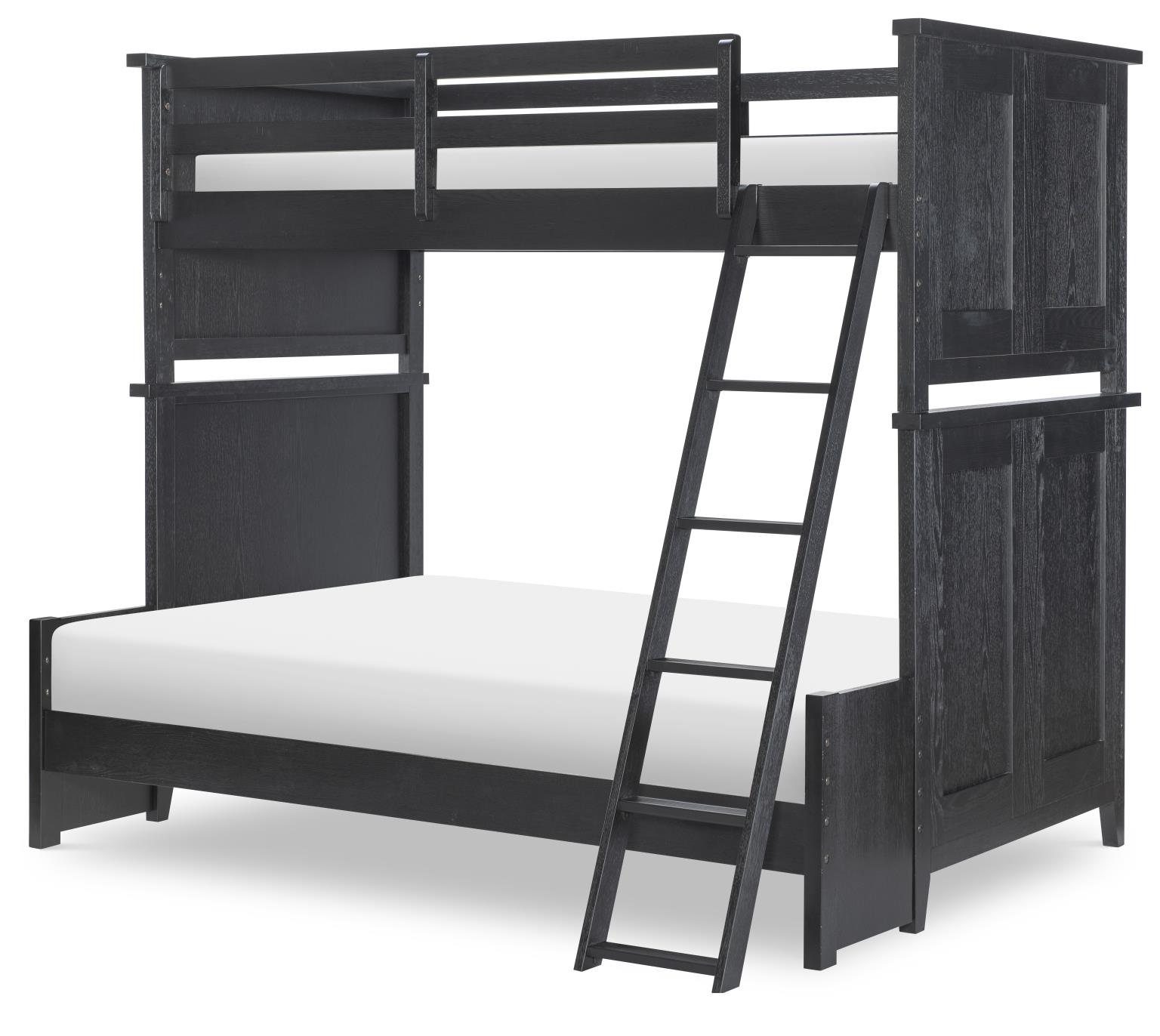 TY4951 Today's Traditions LK Complete Twin Over Full Bunk Bed Blacksmith TY49518140K