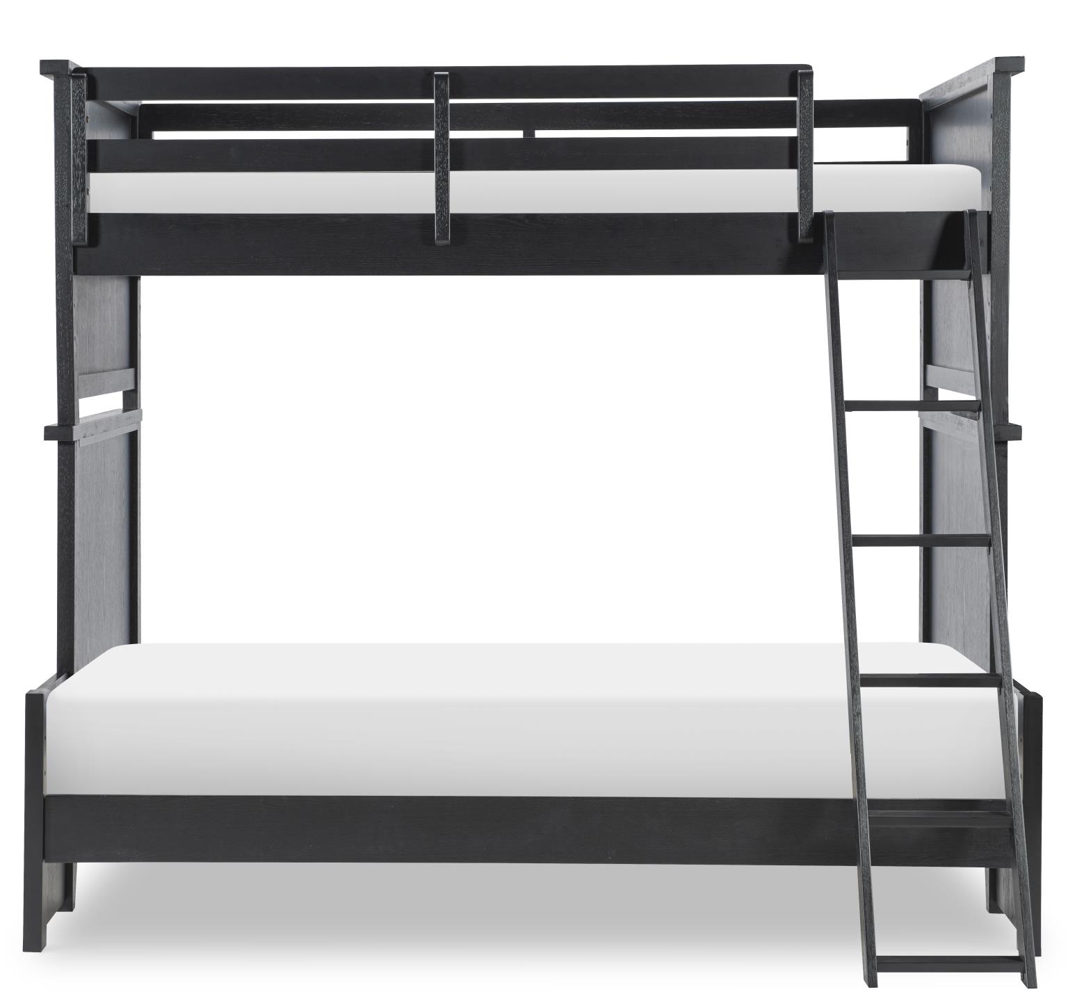 TY4951 Today's Traditions LK Complete Twin Over Full Bunk Bed Blacksmith TY49518140K