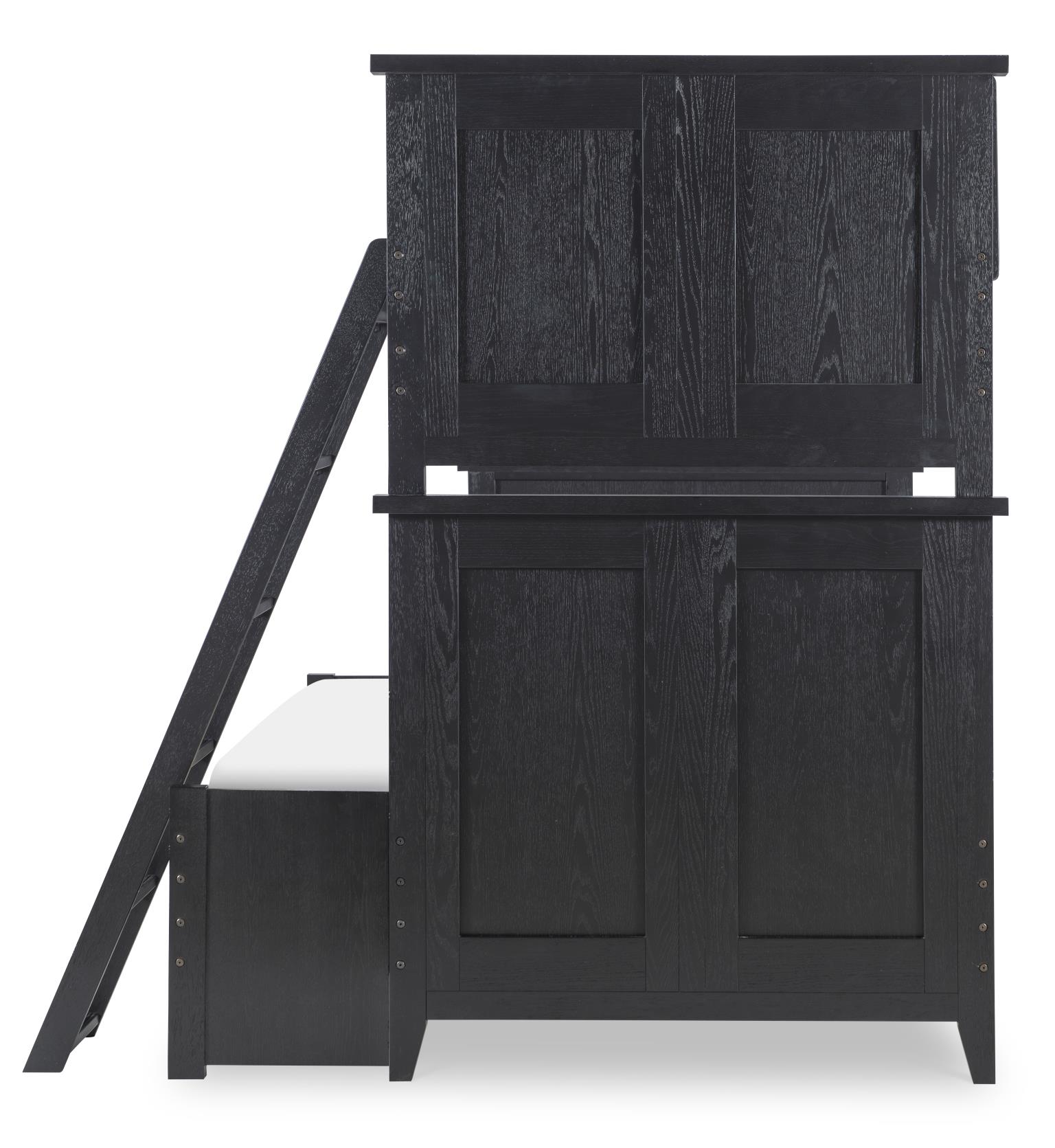 TY4951 Today's Traditions LK Complete Twin Over Full Bunk Bed Blacksmith TY49518140K