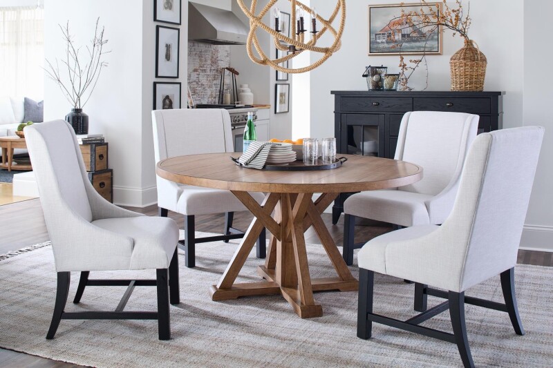 TY656 Today's Traditions DR Complete Round Pedestal Table TY656030K
