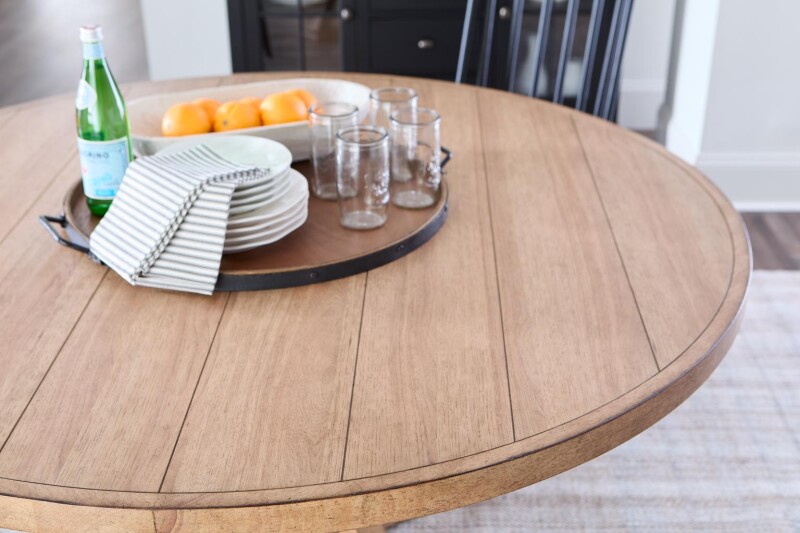 TY656 Today's Traditions DR Complete Round Pedestal Table TY656030K