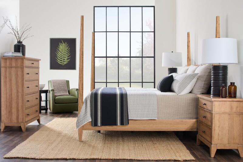 TY656 Today's Traditions BR Complete Poster Bed Ca King TY656260K