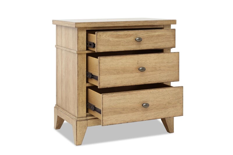 TY656 Today's Traditions BR Three Drawer Nightstand TY656670
