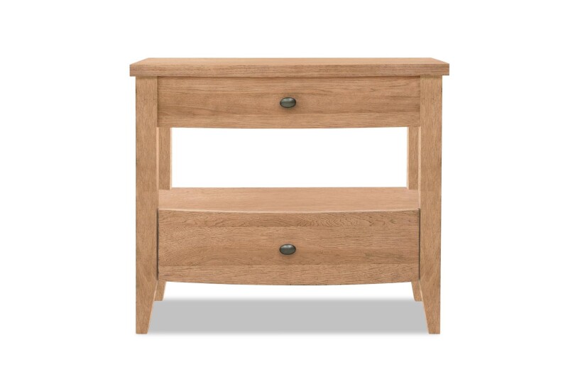 TY656 Today's Traditions BR Open Nightstand 2 Drawers TY656675
