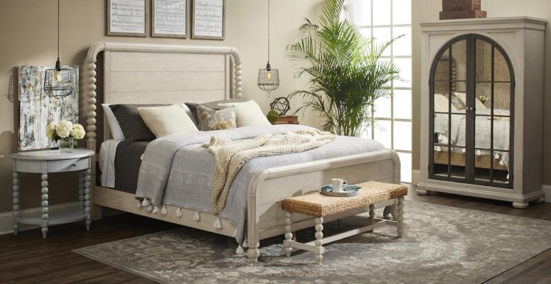 TY749 Nashville BR Gb Complete Panel Post Bed King TY749166K