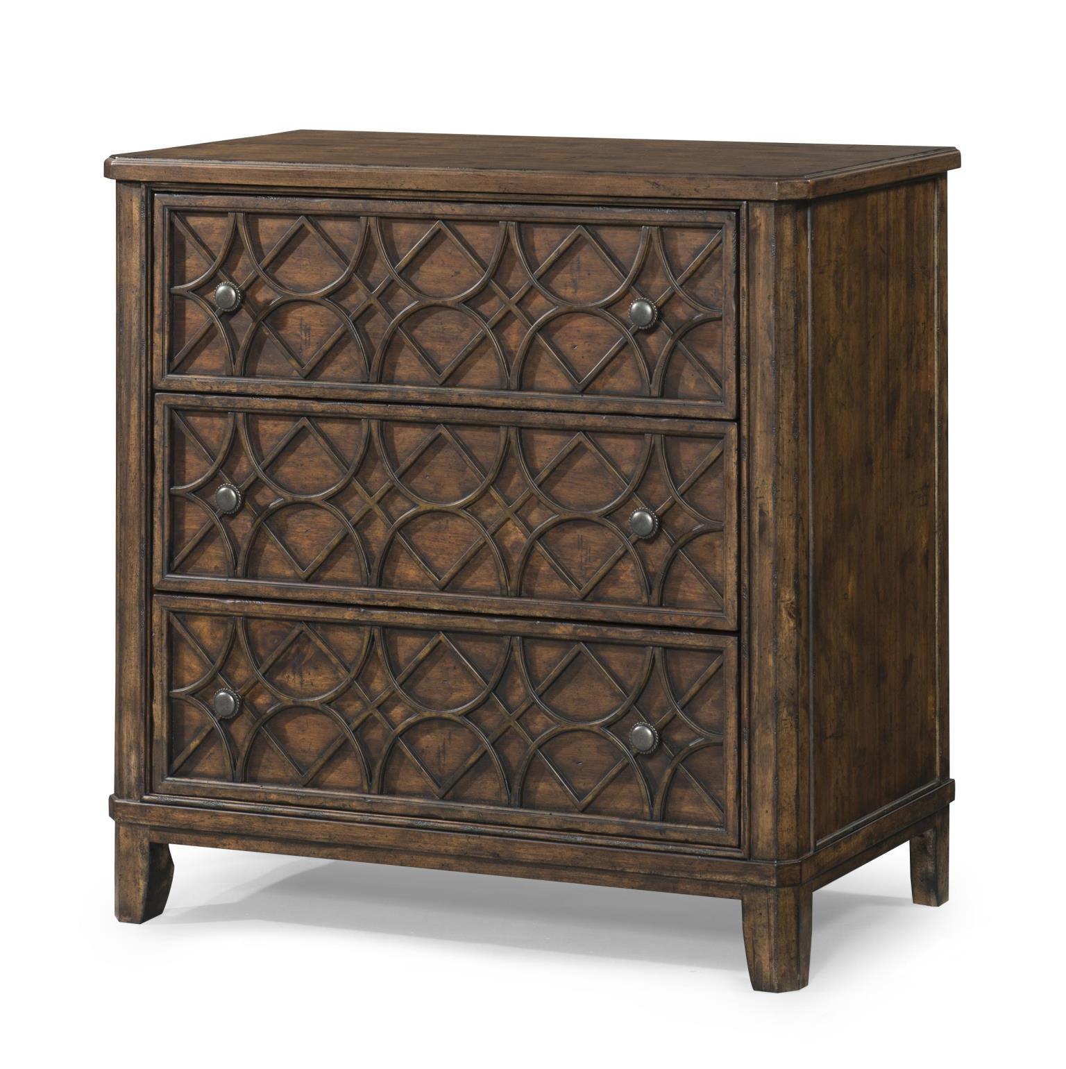 TY920 Trisha Yearwood Home BR Accent Chest 3 Drawers TY920675C
