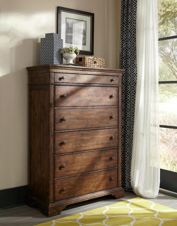 TY920 Trisha Yearwood Home BR Drawer Chest 6 Drawers TY920681C