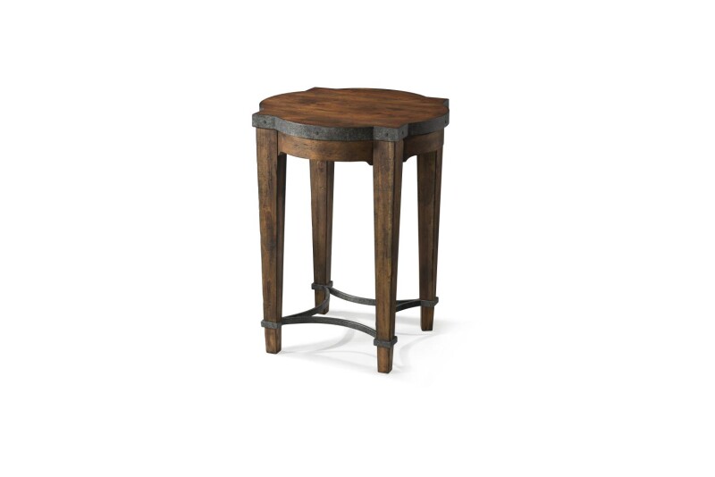 TY920 Trisha Yearwood Home AT Round Chairside Table TY920810