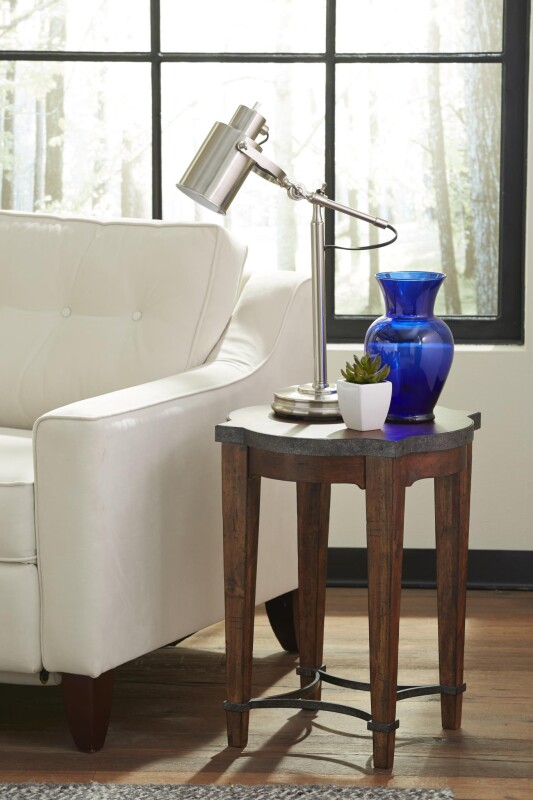 TY920 Trisha Yearwood Home AT Round Chairside Table TY920810