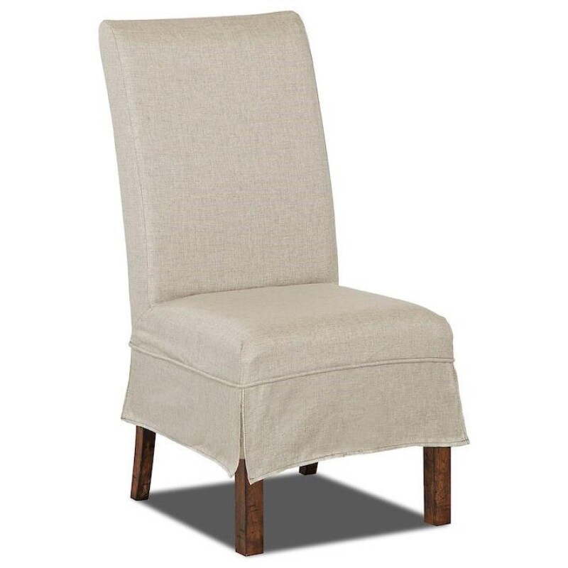 Gwen Upholstered Parson Chair With Slipcover TY920950
