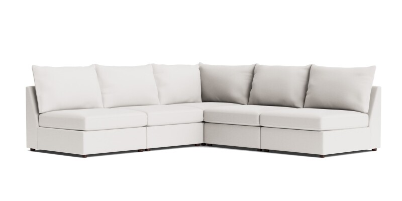 Beckham Outdoor Modular L-Shaped Sectional U001LSECT5KIT35