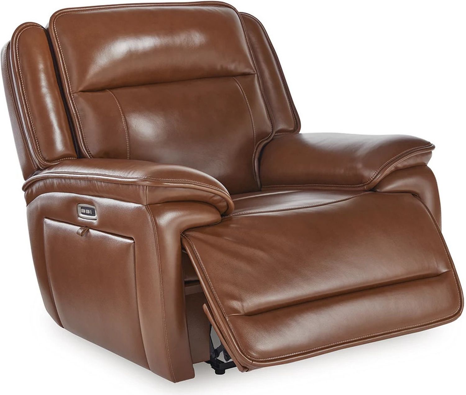 Healy Pier Power Recliner In Chocolate U1120413