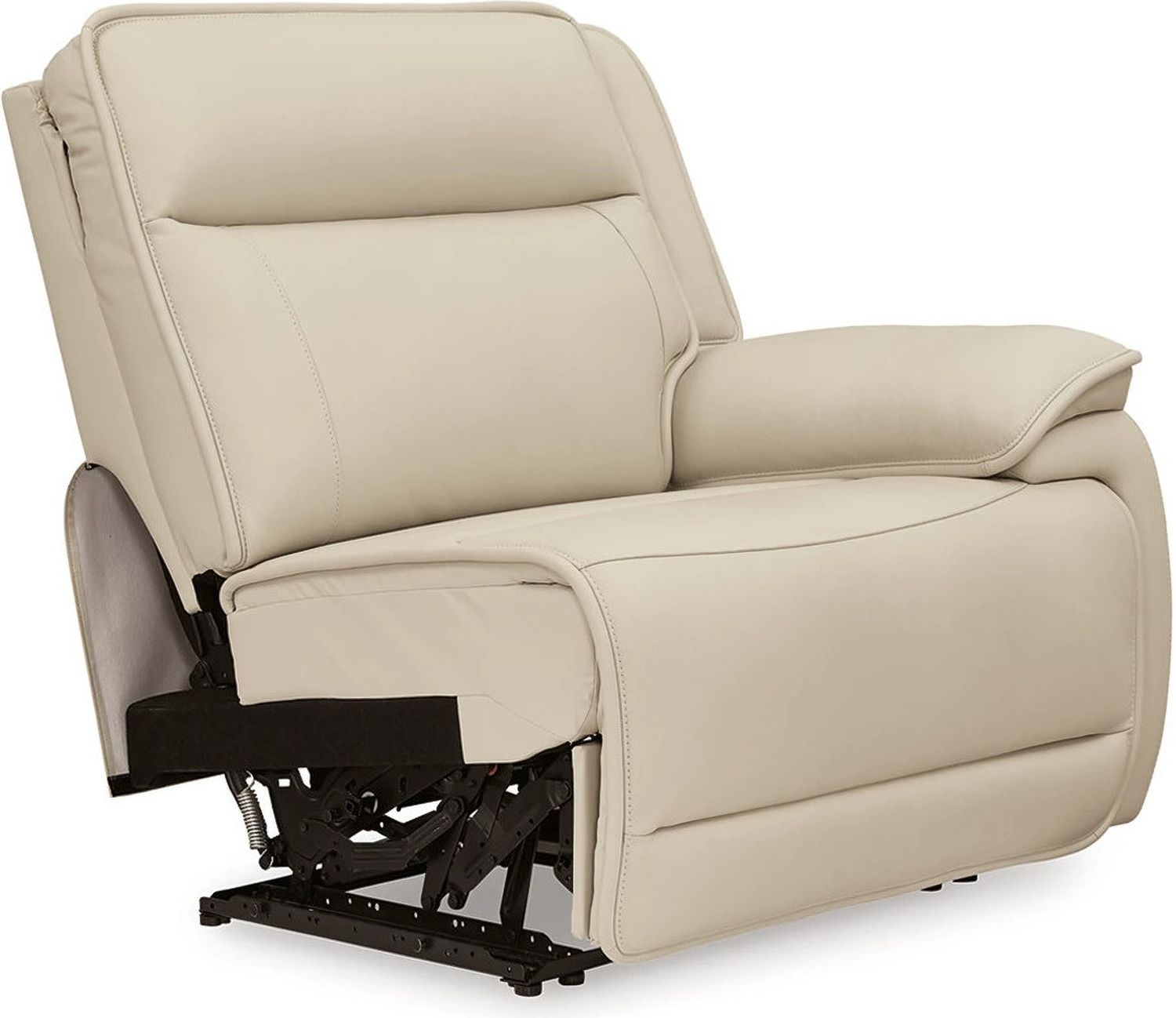 Double Deal 6-Piece Power Reclining Sectional In Almond U13001S1