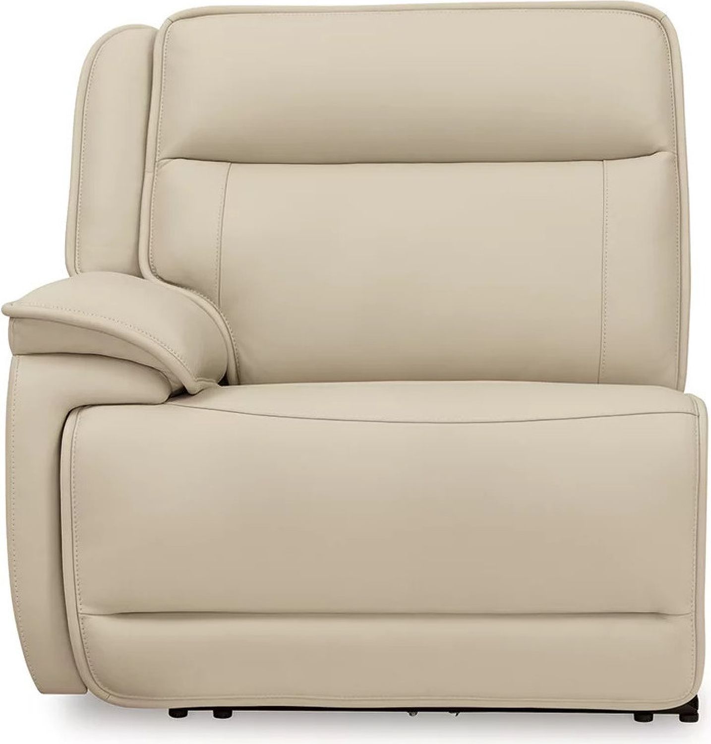 Double Deal 5-Piece Reclining Sectional with Console In Almond U13001S8