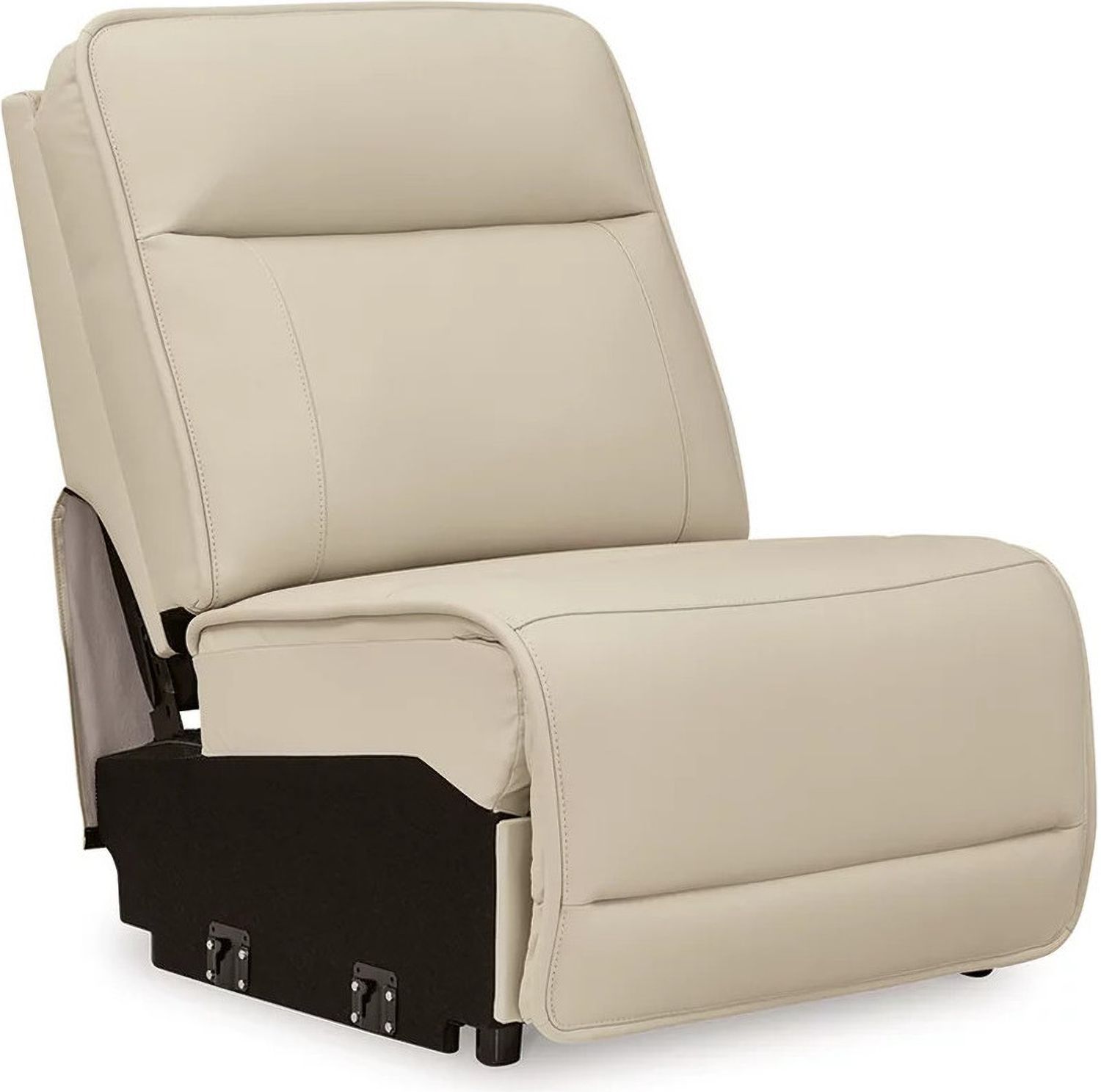 Double Deal 7-Piece Reclining Sectional with 2 Consoles In Almond U13001S9