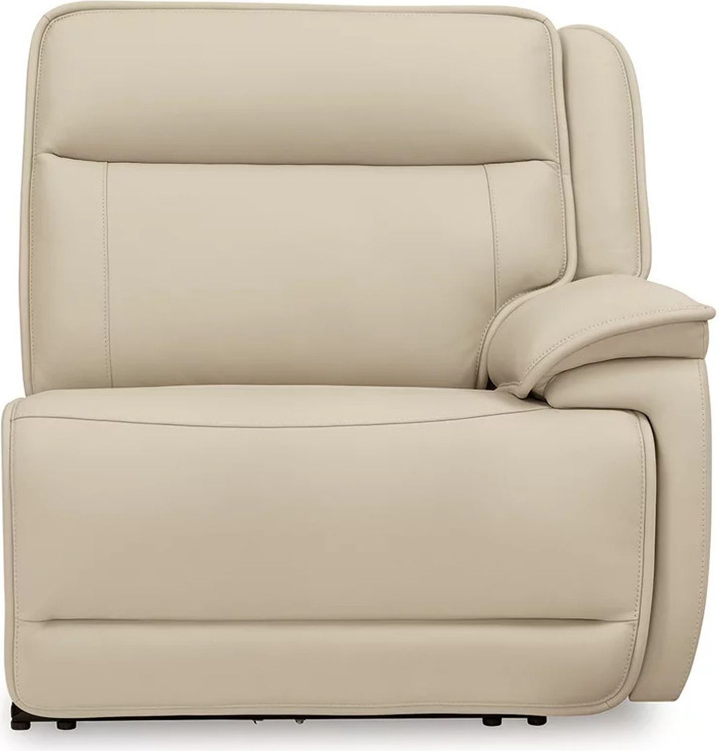 Double Deal 7-Piece Reclining Sectional with 2 Consoles In Almond U13001S9