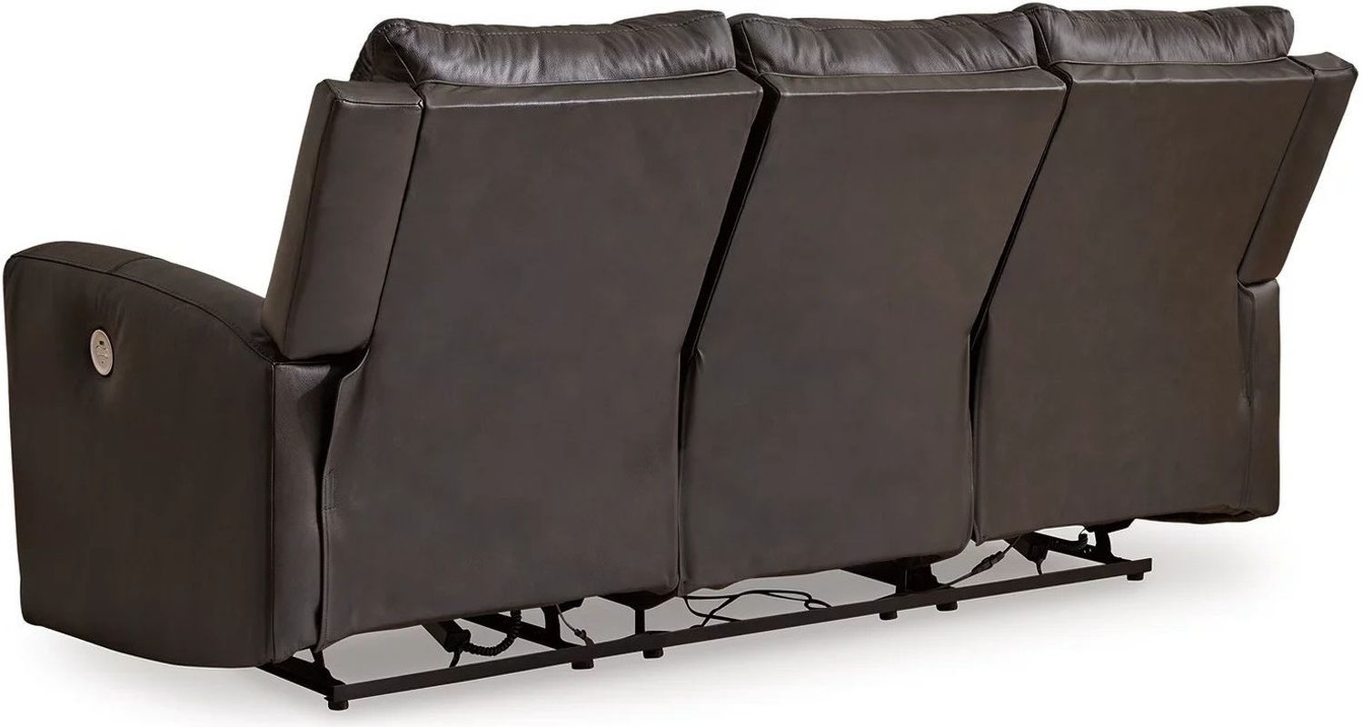 Boxmere Power Reclining Sofa In Storm U1310087