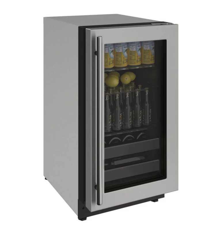 18" Beverage Center in Stainless Frame U2218BEVS00A
