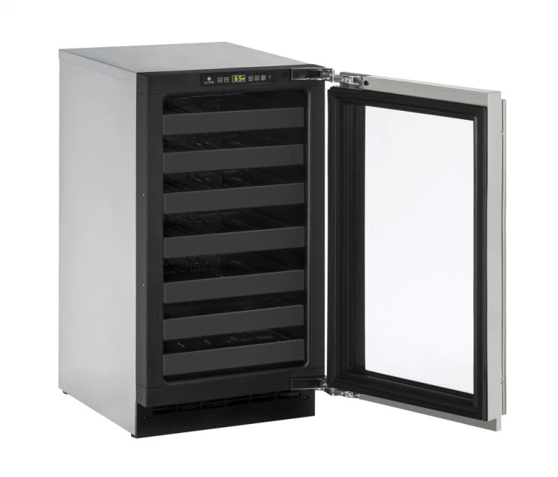 18" Wine Refrigerator in Stainless Frame U2218WCS00B