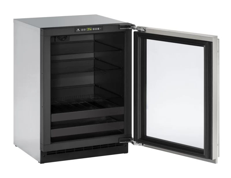 24" Beverage Center in Stainless Frame U2224BEVS00B
