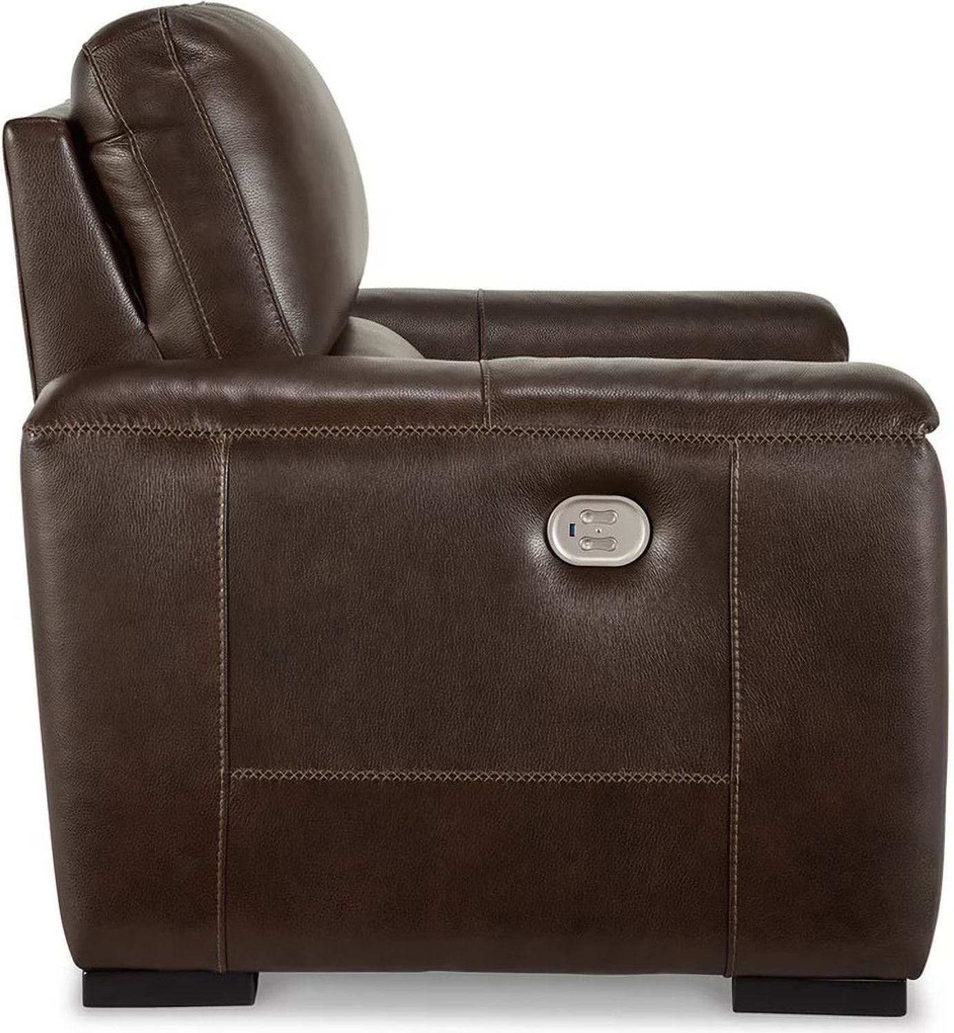 Alessandro Power Recliner With Adjustable Headrest In Walnut U2550213