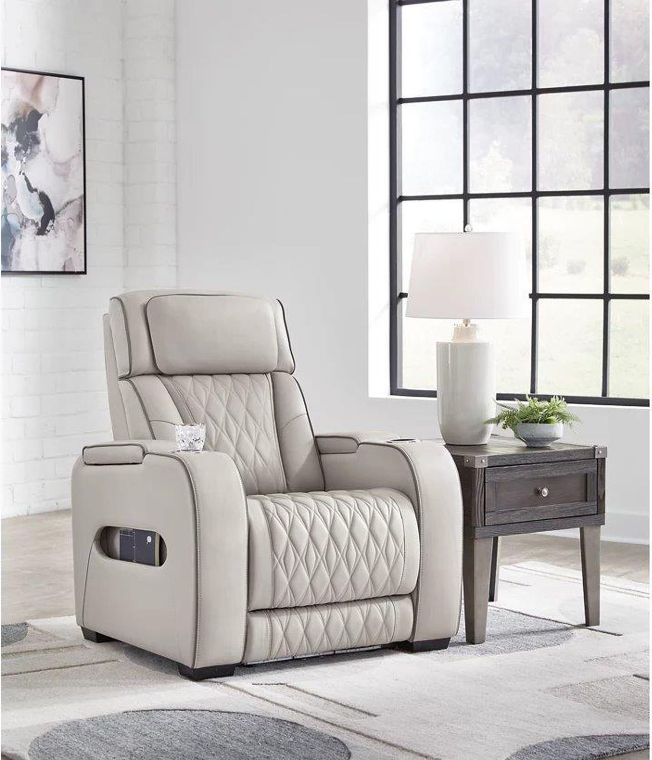 Boyington Power Recliner In Gray U2710513