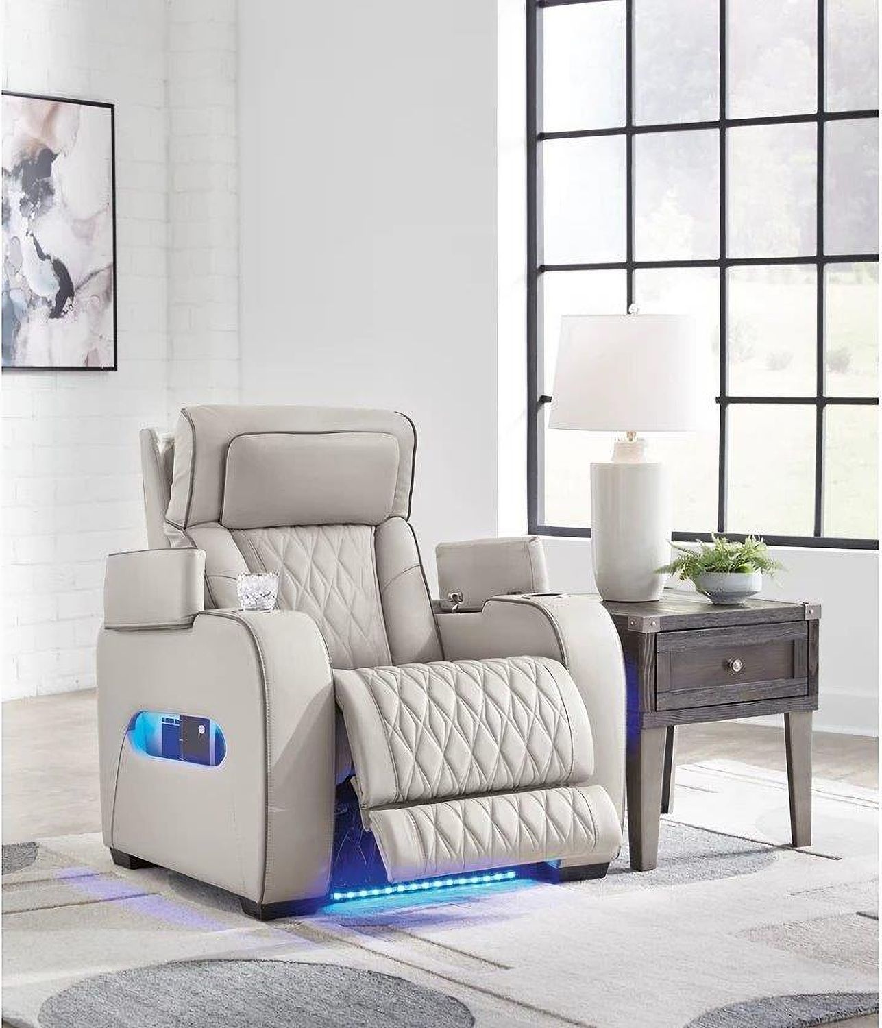 Boyington Power Recliner In Gray U2710513