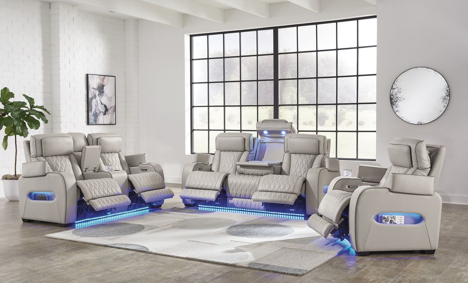 Boyington Power Recliner In Gray U2710513
