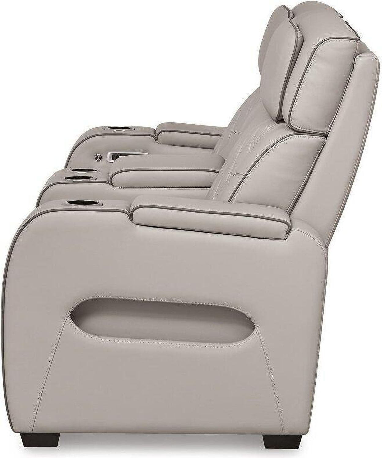 Boyington Power Reclining Loveseat with Console In Gray U2710518