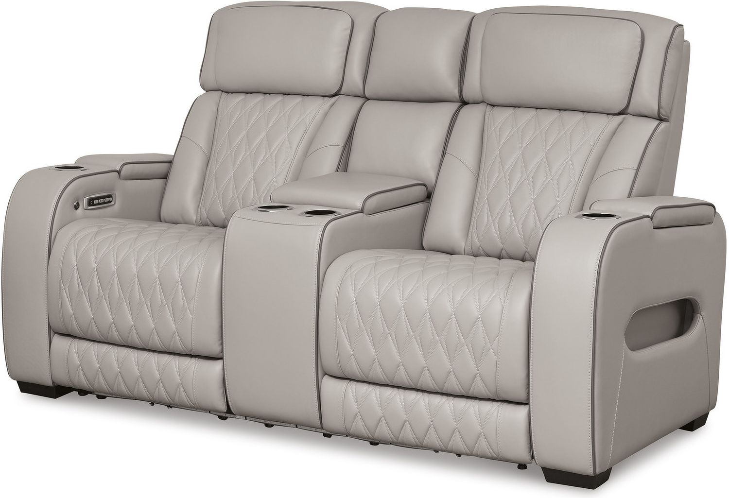 Boyington Power Reclining Living Room Set In Gray U27105U1
