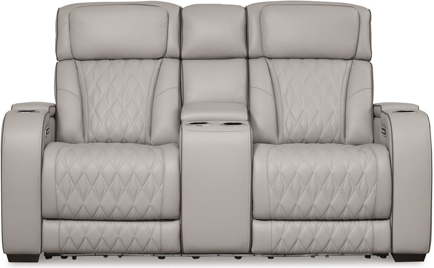 Boyington Power Reclining Living Room Set In Gray U27105U1
