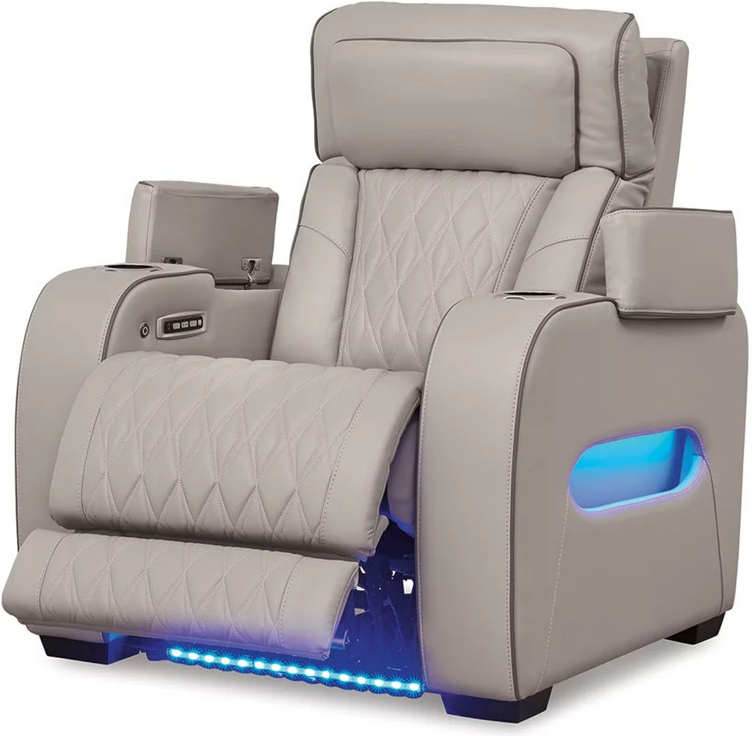 Boyington Power Reclining Living Room Set In Gray U27105U1