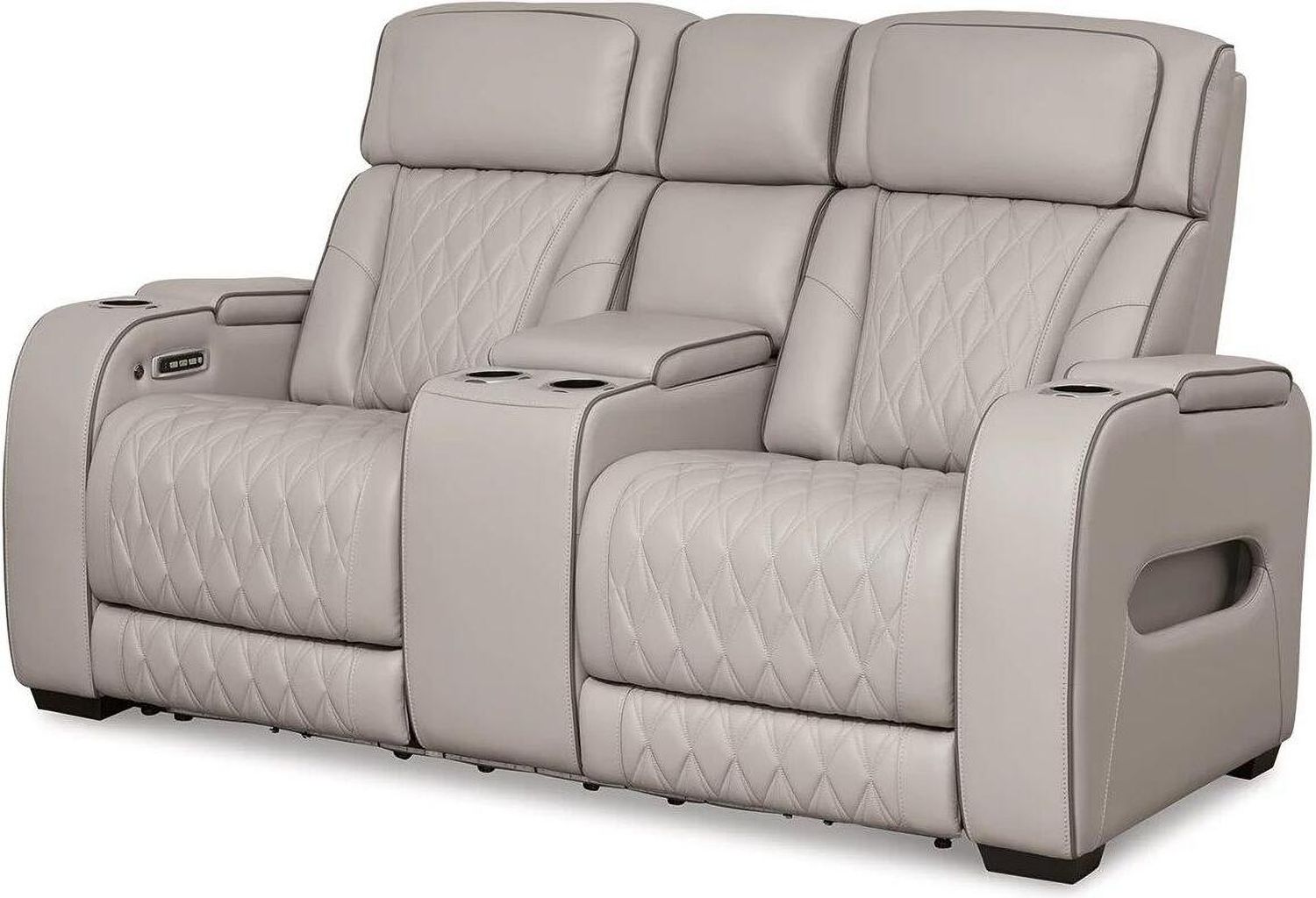 Boyington Power Reclining Living Room Set In Gray U27105U1