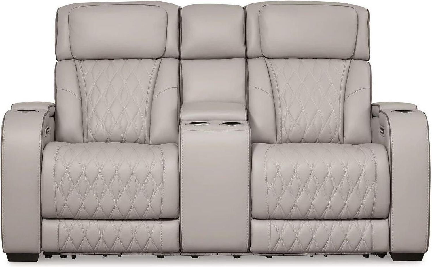 Boyington Power Reclining Living Room Set In Gray U27105U1